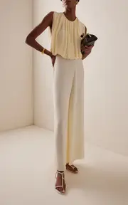 [Alexis] Verio Wide-Leg Crepe Pants