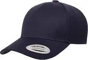 [Yupoong] Mens 5789M Yp ClassicsTM 5-Panel Premium Curved Visor Snapback Cap Cap