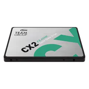 TEAM十銓 CX2 SSD固態硬碟 256GB 512GB 1TB 2TB 2.5吋 固態硬碟 SATAIII