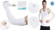 SHINYMOD UV Protection Cooling Arm Sleeves Men Women Sunblock Cooler...