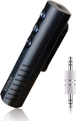 Bluetooth 5.0 Receiver, Mini Wireless Bluetooth 3.5Mm AUX Jack Audio Adapter Po