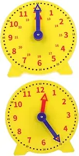 Hohopeti Primary School Math Learning Clock 12cm Boys and Girls Clock Education