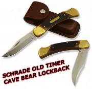 Schrade Old Timer DELRIN Cave Bear Lockback Knife 7OT