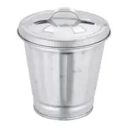 Table Trash Can Desktop Flower Pot Mini Waste Storage Bin Office