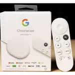 🎉恭喜GOOGLE CHROMECAST WITH GOOGLE TV 4K全新未開封🎉