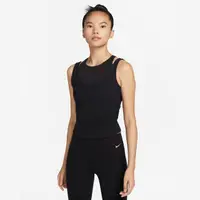 在飛比找momo購物網優惠-【NIKE 耐吉】背心 女款 運動背心 慢跑 黑 FB458