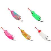 Lifelike Frog Soft Baits Lure with Double Propeller for Topwater Fishing
