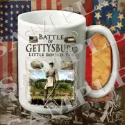 Little Round Top, Battle of Gettysburg 15-ounce Civil War themed coffee mug