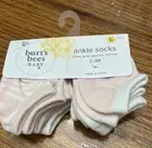 Burt’s Bees Baby Ankle Socks Made With Organic Cotton 0-3 Months