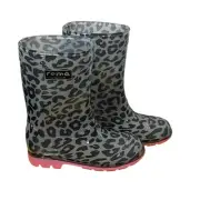 NIB Kid's Roma Pink Leopard "Abel" Rain Boots - Girls Size 10 Toddler