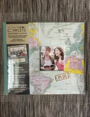 TAPESTRY Scrapbook by C.R. Gibson Complete Photo Album ~ 14 Pages