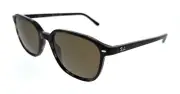 Ray-Ban 0RB2193 902/57 Leonard Polarized Brown Square Sunglasses