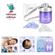 Ear Plugs for Sleeping by | 2 Sizes Comfortable Reusable Noise Cancelling Ear...