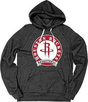 Blue 84 NBA Officially Licensed Tri-Blend Hooded Sweatshirt Black