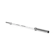 Costway 2.2M Olympic Weight Bar Steel Weighted Workout Bar Home Gym Silver