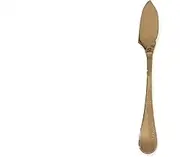 Mepra AZ1098CA1120 Caccia Bronzo Table Fish Knife, [Pack of 12], 21 cm, Polished Copper Finish, Dishwasher Safe Tableware
