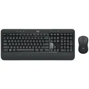 Logitech MK540 Advanced Wireless Keyboard & Mouse Combo - USB Receiver, 10 Meter Wireless Connection, Plug and Play, Contoured Mouse 920-008682