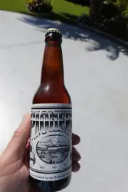Amtrak limited edition Pioneer Beer collectable vintage Bottle.