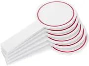 MAGICLULU Dry Erase Paddles 20pcs Rewritable Scoreboard Erasable White Boards Handheld Dry Erase Paddle Small Game Board Blank Scoring Board Auctions Paddles Voting Scoreboard