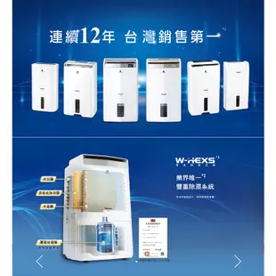 Panasonic 國際牌 10L 空氣清淨除濕機 F-Y20JH 【可申請節能家電退稅900】