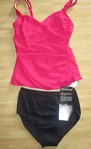 NEW MAGICSUIT MIRACLESUIT 2 PC TANKINI SWIMSUIT 8 38 Sanibel Radiant Raspberry