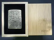 Zippo Lighter vintage Windproof Metal Kerosene Classic 3D Zodiac Series Virgo