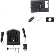 Motorcycle Navigation Bracket for Y&amaha T-MAX 560 T-MAX 530 SX DX Motorcycle Phone Navigation Bracket Wireless USB Charging Port Holder Mount Phone Mount (Color : 22mm Wireless Holder)