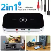 Bluetooth Transmitter & Receiver Wireless Adapter For Home stereos/speakers