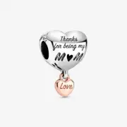 *BRAND NEW* Pandora Love You Mom Heart Charm 788830C00