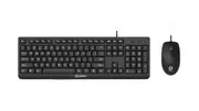 Shintaro Wired Keyboard & Mouse combo with USB Dongle USB 2.0