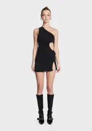 [Edikted] Cut Out Slitted Micro Dress