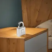 Weatherproof Padlock with 4 Digit Combination Heavy Duty Outdoor Security Lock