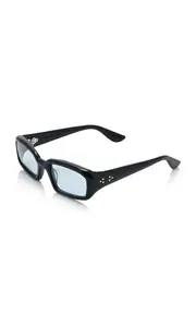 [Port Tanger] Mektoub Rectangle-Frame Acetate Sunglasses