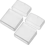 ABOOFAN Protective Covers for Cigarette Lighters Plastic Lighter Cases 2pcs Storage Case