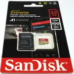 MICRO SD SANDISK 32GB CLASS10 EXTREME WEBK07 真正感興趣
