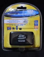 NEW Digital Concepts 50 in 1 Pocket Reader/Writer USB 2.0 Photo Transfer