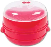 Home Master 2 Tier Steamer Basket BPA Free Safe Simple Microwaveable