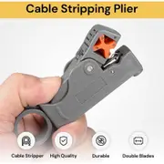 Cable Stripping Plier - Precision Wire Strippers - Grey
