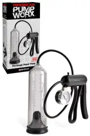 Pipedream 8.5" Penis Pump with Pressure Gauge