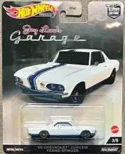 Hot Wheels 2022 Jay Leno's Garage 1966 Corvair Yenko Stinger #HCJ84 1:64 Scale