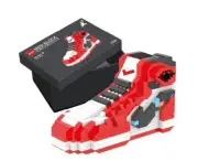 501 PCS Jordan Mini Building Block Red Basketball Shoes Expert Level LEGO Clone