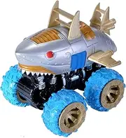 Wild Republic Robot Shark, Push Action Motor Vehicle, Gifts for Kids, Imaginative Play, Motor Headz 5 Inches