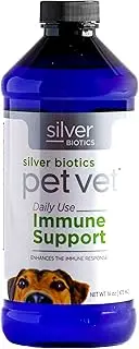 Silver Biotics - Pet Vet Immune Support - 16 Fl Oz
