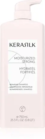 KERASILK Essentials Cleansing and nourishing shampoo for damaged and dry hair 750 ml
