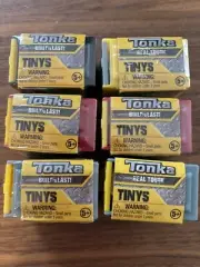 TONKA TINYS Real Tough And Built To Last Blind Garage (6 pack Mystery Bundle)