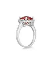 Gem Spark 14K 2.78 ct. tw. Diamond & Garnet Ring