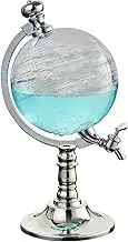 Wine and Whiskey Dispenser - Globe Decanter Set, Classic Antique Glass Design | Ideal As Accessories For Restaurants, Perfect To Enhance The Tasting Experience