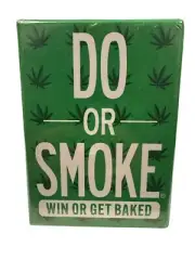 Do or Smoke, Win or Get Baked, card trivia game
