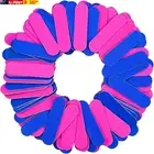 100Pcs Disposable Mini Nail File Set - Professional Care, Double Sided Emery Boa