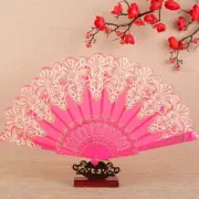 Vintage Lace Folding Fan Dance Hand Held Fans Chinese Dance Fan Photo Props G_$d
